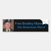 bradleymanning, Free Bradley Bumpersticker (Voorkant)