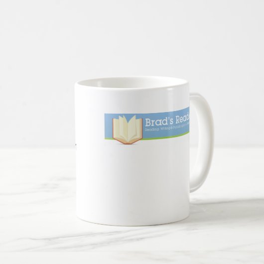 Brad's Reader Coffee-Mok Koffiemok (Voorkant rechts)