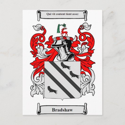 Bradshaw-wapenstilstand Briefkaart (Voorkant)