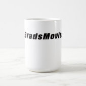 BradsMovies-Logo-ontwerp op een Koffiemok (Center)