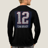 Brady 12 Legacy-T-shirt Tri-Blend Shirt (Achterkant volledig)