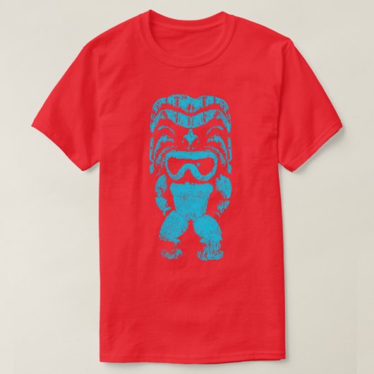 Brady Bunch Tiki Man van de Brady Hawaiian Vacat T-shirt (Design voorkant)