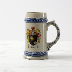 Brady Coat of Arms Stein / Brady Family Crest Bierpul