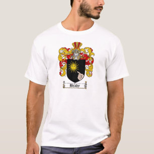 BRADY FAMILY CREST - BRADY COAT VAN WAPENS T-SHIRT