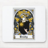 Brady Family Crest Muismat (Voorkant)