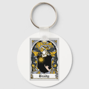 Brady Family Crest Sleutelhanger