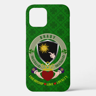 Brady Irish Shield & Claddagh Personalized Case-Mate iPhone Case
