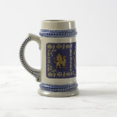 Brady Irish Shield Griffin Stein Bierpul (Links)