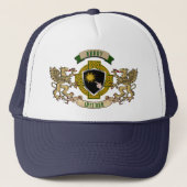 Brady Irish Shield & Griffins gepersonaliseerd Trucker Pet (Voorkant)