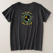 Brady Irish Shield Women's Plus T-Shirt (Design achterkant)