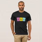 Brady periodieke table name shirt (Voorkant volledig)