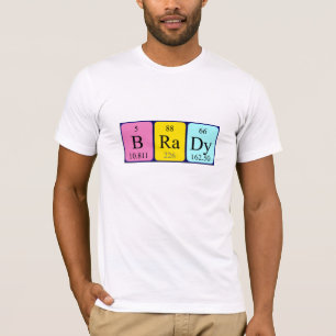 Brady periodieke table name shirt