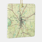 Brady TX Topo Keramisch Ornament (Rechts)