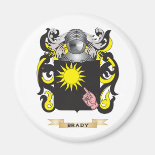 Brady Wapen (Family Crest) Magneet