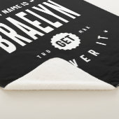 Braelyn Persoonlijke benaming Birthday Sherpa Deken (3/4)