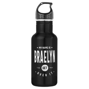 Braelyn Persoonlijke benaming Birthday Waterfles