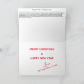 Braemar Castle - Farquharson Clan kerstKaart Feestdagen Kaart (Binnen)