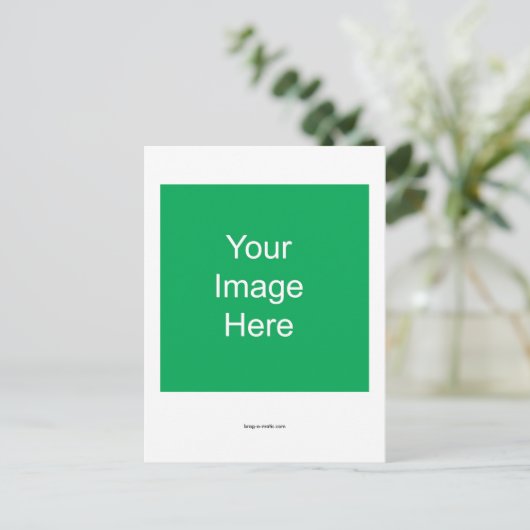 Brag-o-matic Patent Briefkaart (Staand voorkant)