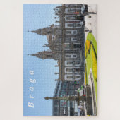 Braga. View of the city center. Legpuzzel (Verticaal)