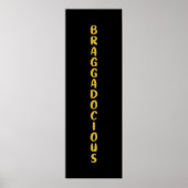 BRAGGADOCIEUS POSTER (Voorkant)