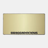 BRAGGADOCIOUS DESKMAT BUREAUMAT (Voorkant)
