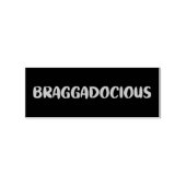 BRAGGADOCIOUS WOOD ART STEMPEL (Afrduk)