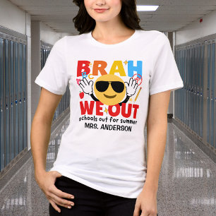 Brah Scholen Uit Laatste Schooldag Tri-Blend Shirt