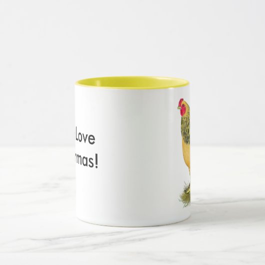 Brahma: Buff Rooster Mok (Midden)