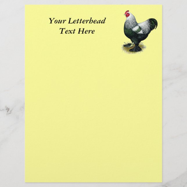 Brahma: Donkere rooster (Voorkant)