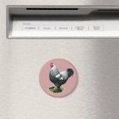 Brahma: Donkere rooster Magneet (Insitu (Vaatwasser))