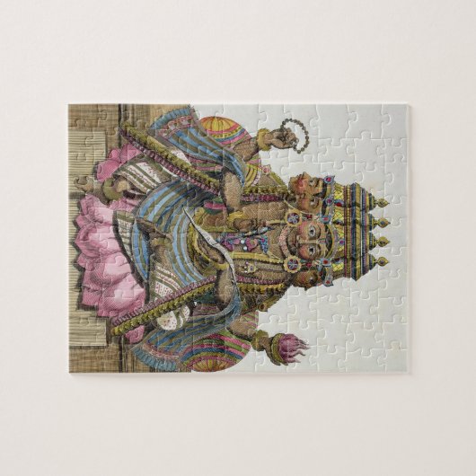 Brahma, hindoe god van de schepping, uit 'Voyage a Legpuzzel (Horizontaal)