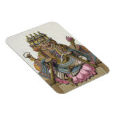 Brahma, hindoe god van de schepping, uit 'Voyage a Magneet (Rechterzijde)