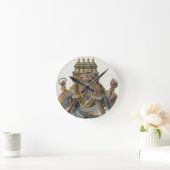 Brahma, hindoe god van de schepping, uit 'Voyage a Ronde Klok (Huis)