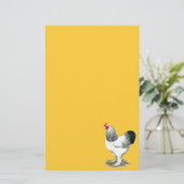Brahma: Lichte rooster Briefpapier (Staand voorkant)