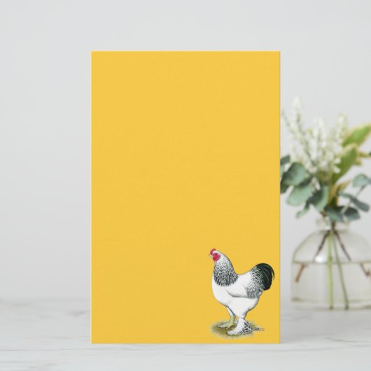Brahma: Lichte rooster Briefpapier (Staand voorkant)