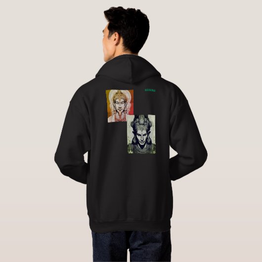 "Brahma Line Workmanship Retail Outlet" Hoodie (Achterkant volledig)