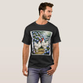 Brahma Pootra Witte Haan #3 T-shirt (Voorkant volledig)