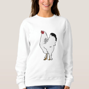Brahma Rooster Chickens Funny Farmer Chicken Trui