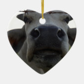 BRAHMAN COW STEER RURAL QUEENSLAND AUSTRALIË KERAMISCH ORNAMENT (Voorkant)