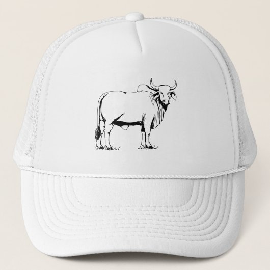 Brahman Cow Trucker Pet (Voorkant)
