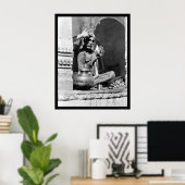 Brahman Priest in India 1921 Poster (Thuiskantoor)