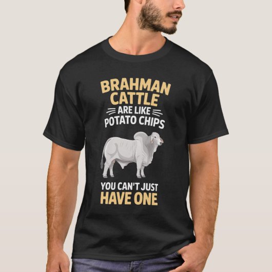 Brahman Runderen Zijn Als Brahmanen T-shirt (Voorkant)