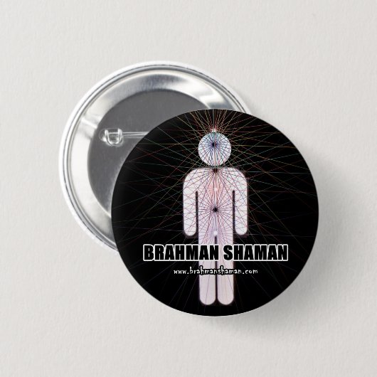 BRAHMAN SHAMAN - Chakra Button (Voorkant /achterkant)