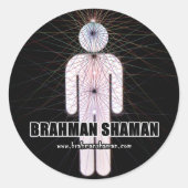 BRAHMAN SHAMAN - Chakra Sticker (Voorkant)