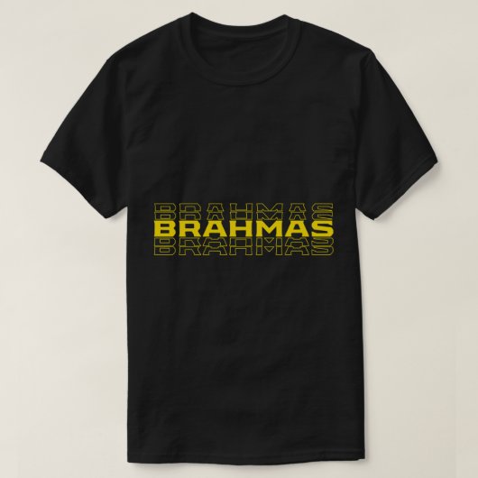 Brahmas San Antonio Football Tailgate Long Hoeve T-shirt (Design voorkant)