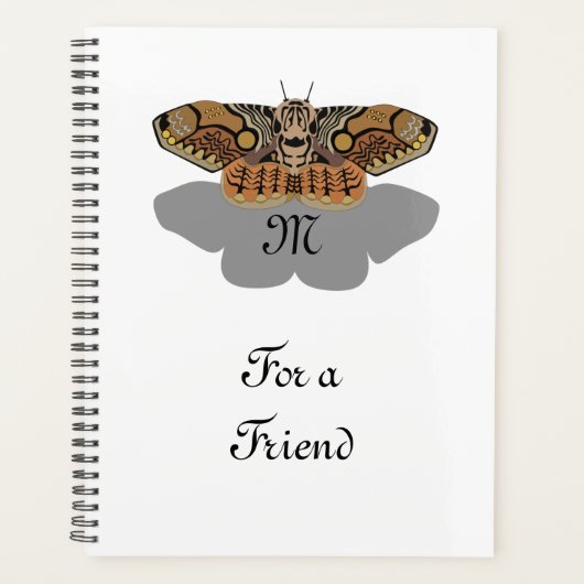 Brahmin Moth Monogram Planner (Voorkant)