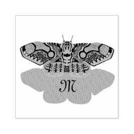 Brahmin Moth Monogram Rubberstempel