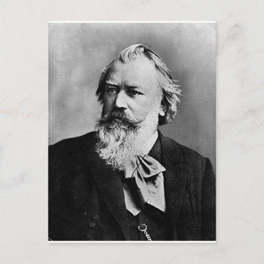 brahms briefkaart (Voorkant)