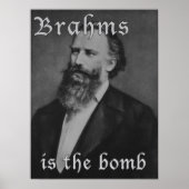 Brahms is de bom poster (Voorkant)