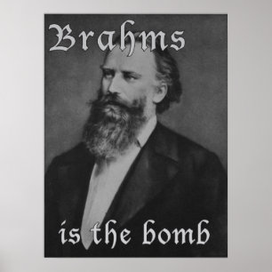 Brahms is de bom poster